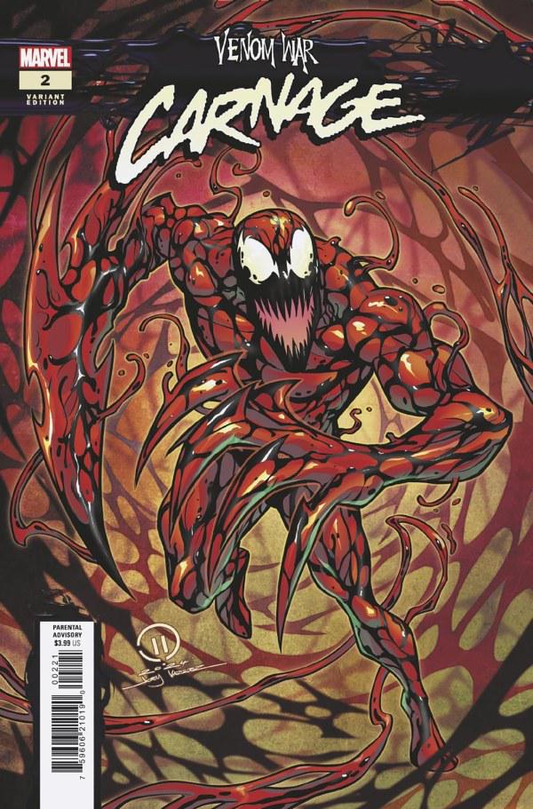 Venom War: Carnage [Vazquez] #2 (2024) Comic Books Venom War: Carnage