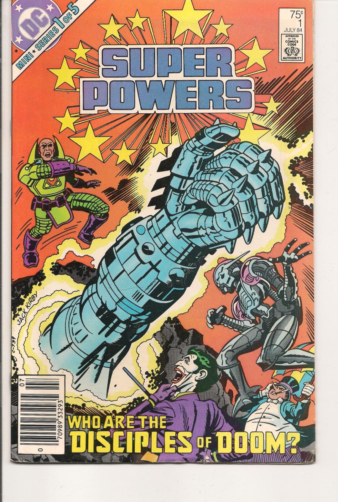 Super Powers [Newsstand] #1 (1984) Comic Books Super Powers