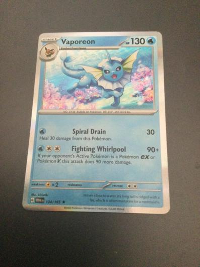 Vaporeon [Holo] #134 photo