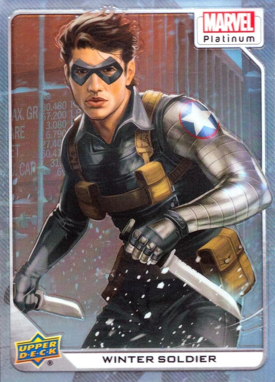 Winter Soldier [Rainbow] #68 Marvel 2023 Upper Deck Platinum