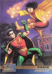 Robin / Jubilee #64 1995 Fleer DC vs Marvel Prices