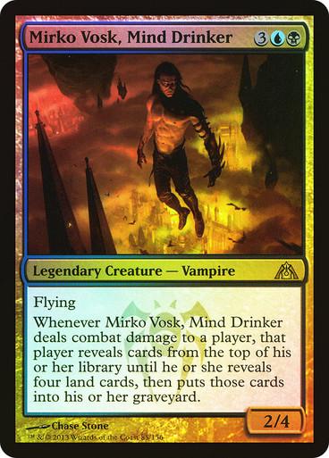 Mirko Vosk, Mind Drinker [Foil] #85 Magic Dragons Maze