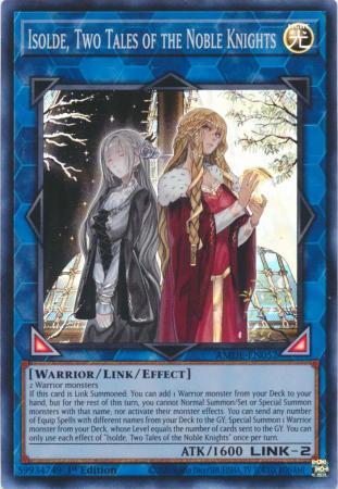 Isolde, Two Tales of the Noble Knights AMDE-EN052 YuGiOh Amazing Defenders