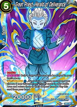 Great Priest, Herald of Deliverance DB2-061 Dragon Ball Super Divine Multiverse