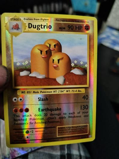 Dugtrio [Reverse Holo] #56 photo