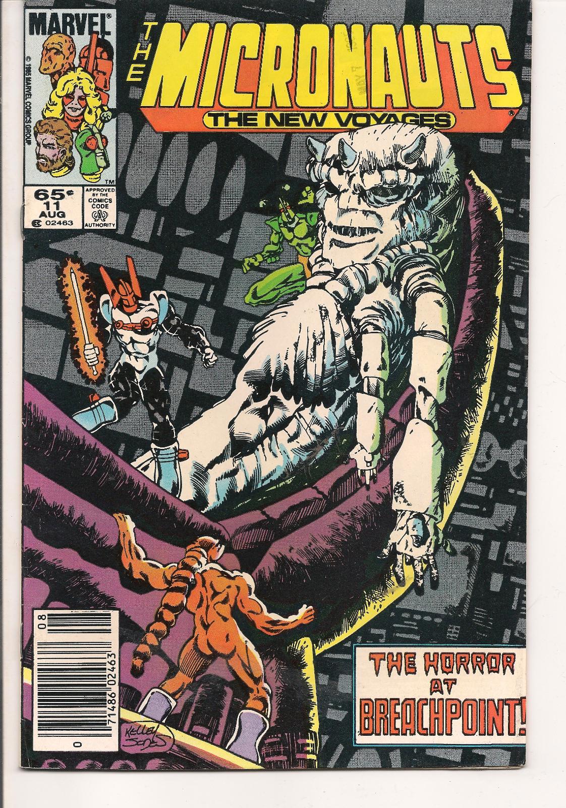 The Micronauts The New Voyages [Newsstand] #11 (1985) Comic Books Micronauts: The New Voyages