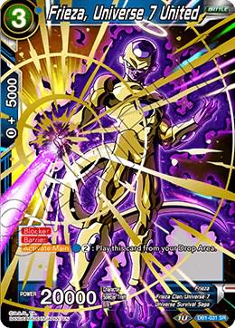 Frieza, Universe 7 United DB1-031 Dragon Ball Super Dragon Brawl