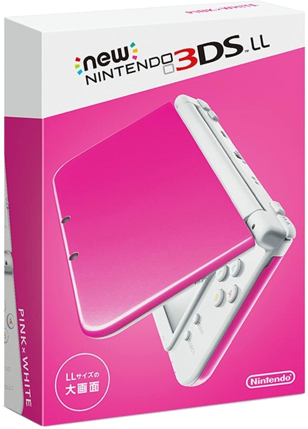 New Nintendo 3DS LL Pink + White JP Nintendo 3DS