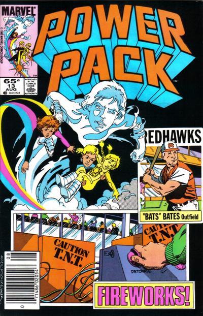 Power Pack [Newsstand] #13 (1985) Comic Books Power Pack