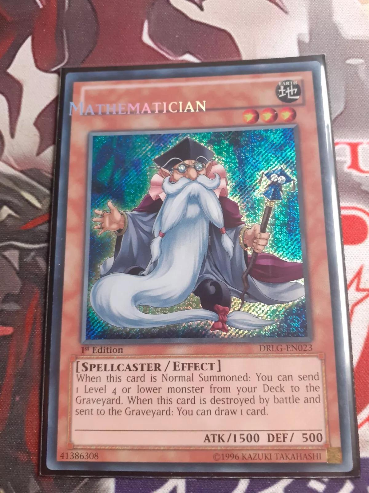 Mathematician [Misprint] DRLG-EN023 YuGiOh Dragons of Legend