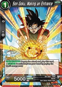 Son Goku, Making an Entrance BT7-100 Dragon Ball Super Series 7 Pre-Release Promos