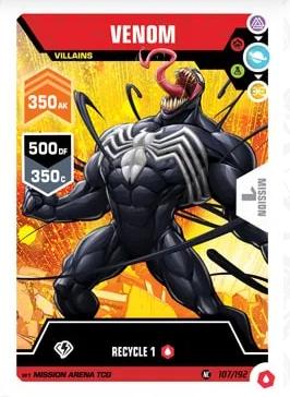 VENOM #107 Marvel 2022 Mission Arena