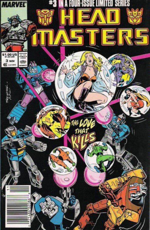 The Transformers: Headmasters [Newsstand] #3 (1987) Comic Books The Transformers: Headmasters