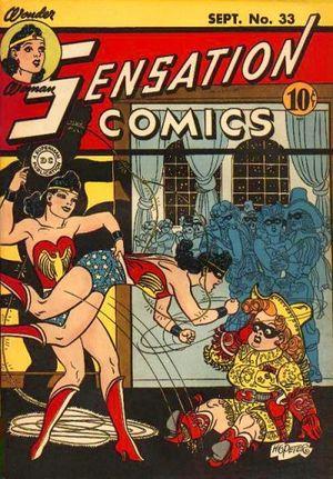 Sensation Comics #33 (1944) Comic Books Sensation Comics