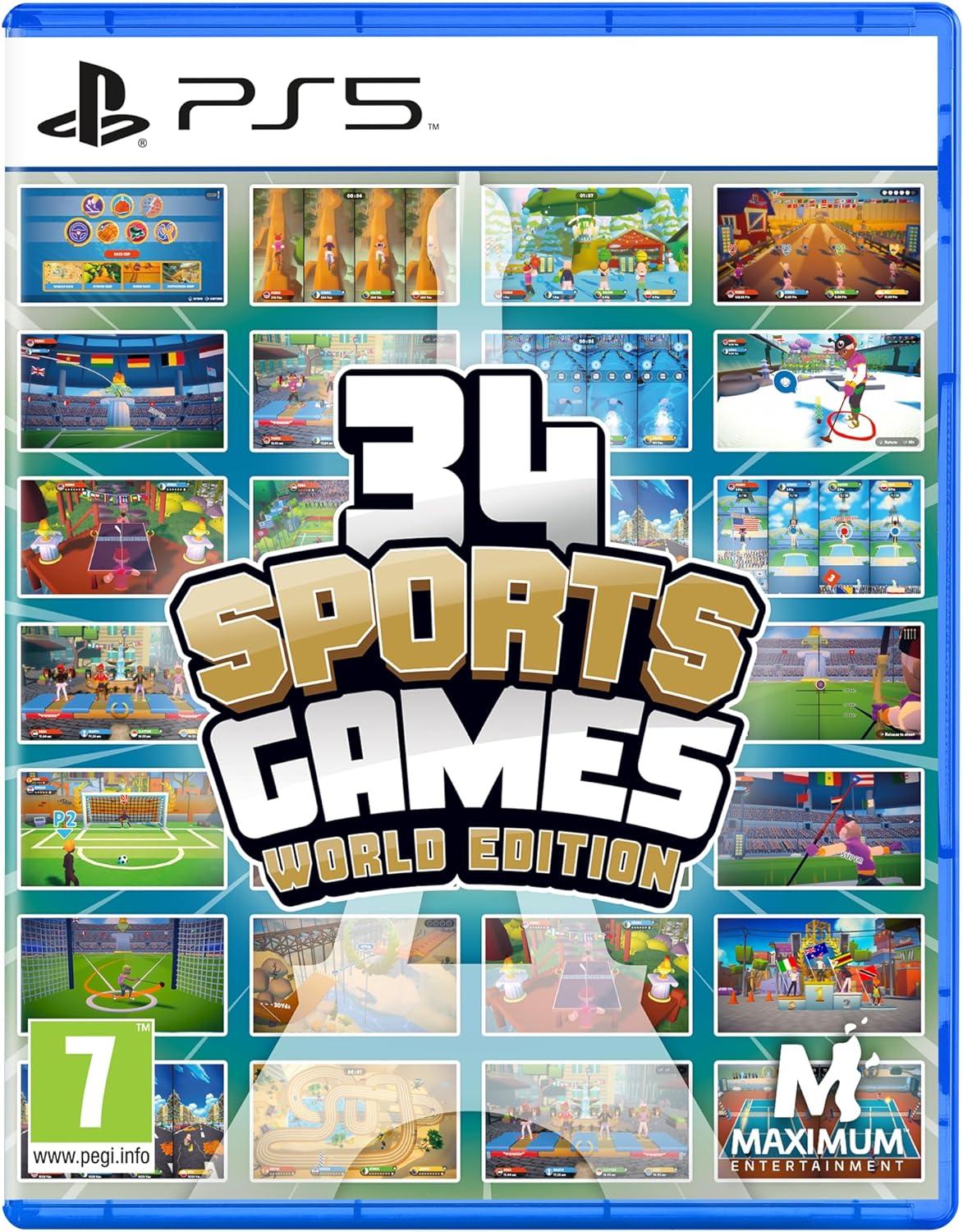 34 Sports Games - World Edition PAL Playstation 5