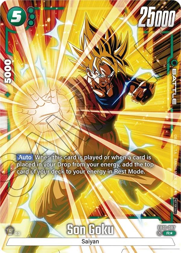 Son Goku - FB01-087 [Tournament Pack -Winner- 01 Holo] FB01-087 Dragon Ball Fusion World Judge Promo