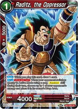 Raditz, the Oppressor [Foil] BT7-003 Dragon Ball Super Assault of the Saiyans