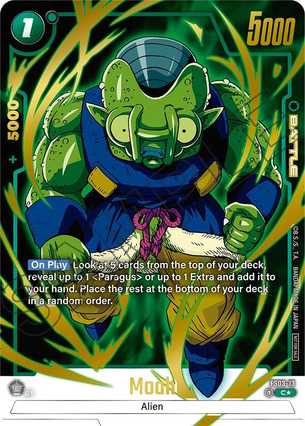 Moah FS03-13 Dragon Ball Fusion World Judge Promo