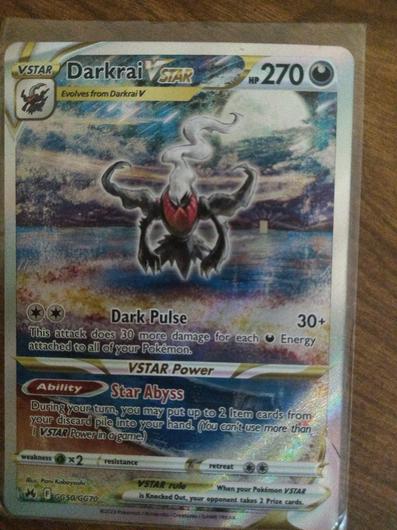 Darkrai VStar #GG50 photo