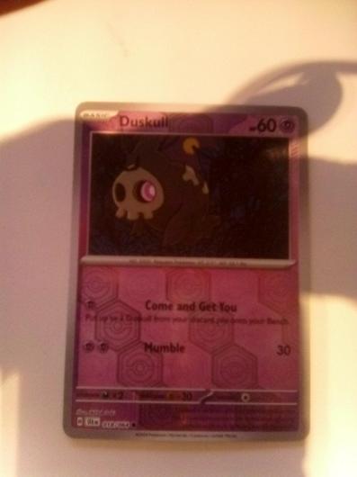 Duskull [Reverse Holo] #18 photo