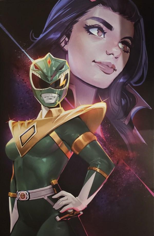 Mighty Morphin Power Rangers: The Return [ECGCE Milton Virgin] #4 (2024) Comic Books Mighty Morphin Power Rangers: The Return