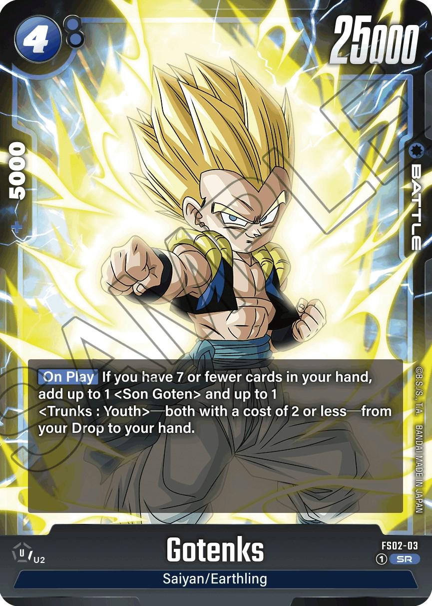 Gotenks - FS02-03 [Holo] FS02-03 Dragon Ball Fusion World Starter Deck: Vegeta