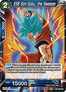 SSB Son Goku, the Sweeper BT7-027 Dragon Ball Super Assault of the Saiyans