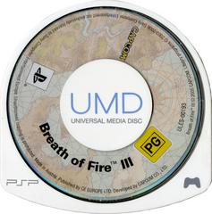 UMD | Breath of Fire III PAL PSP