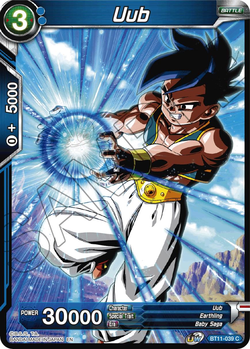 Uub BT11-039 Dragon Ball Super Vermilion Bloodline