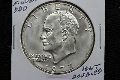 1973 S [DOUBLE DIE] Coins Eisenhower Dollar