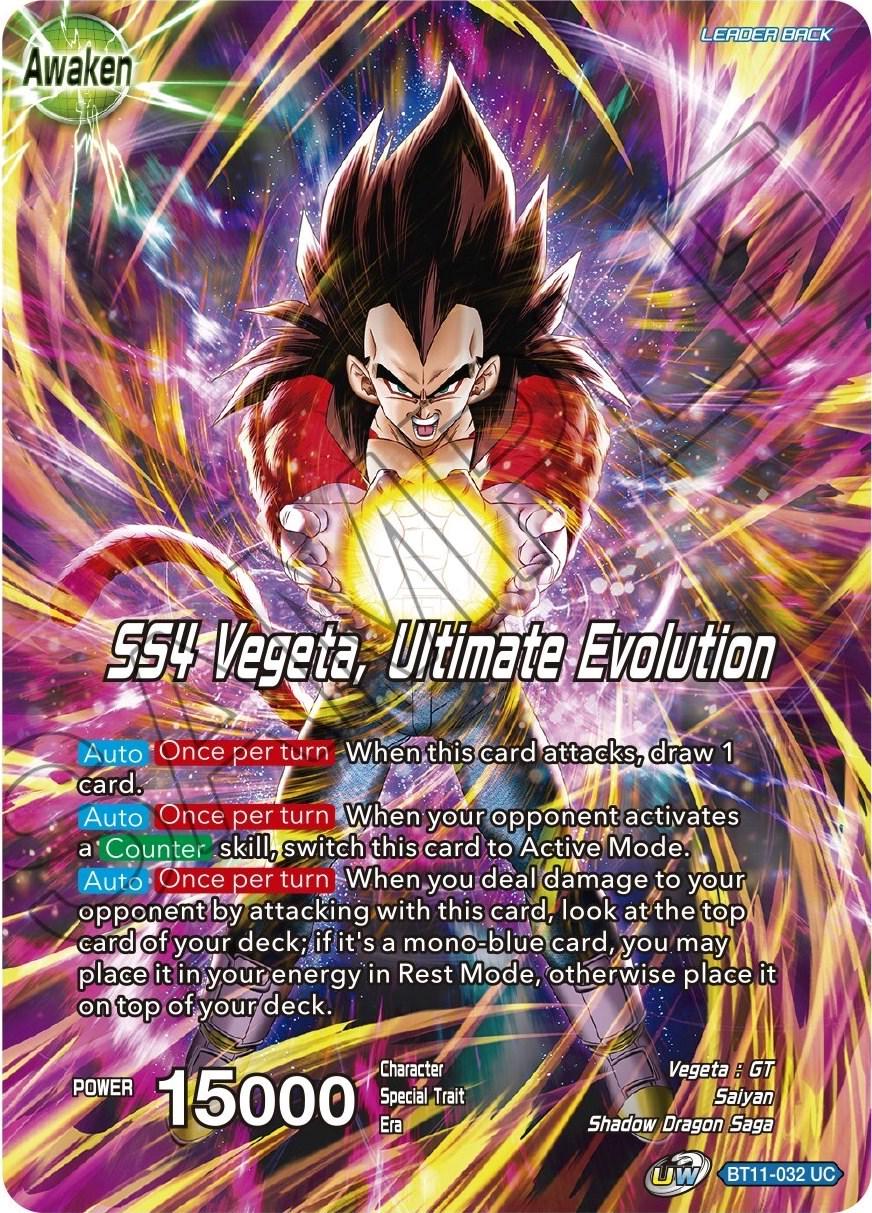 Vegeta // SS4 Vegeta, Ultimate Evolution [Foil] BT11-032 Dragon Ball Super Theme Selection: History of Vegeta