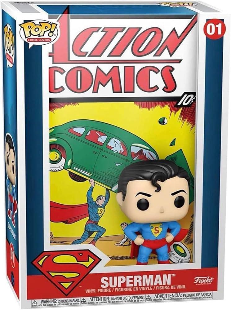 Superman #1 Funko POP Comic Covers