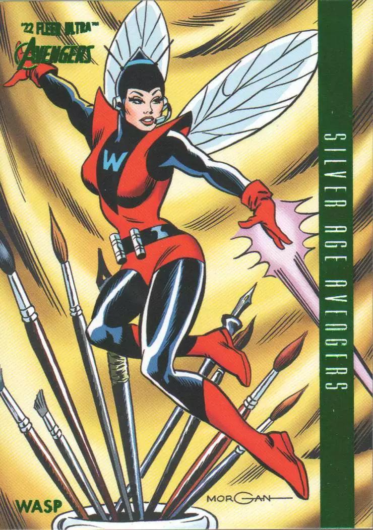 Wasp [Green Foil] #115 Marvel 2022 Ultra Avengers