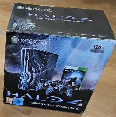 Halo 4 Limited Edition 320GB Blue Console PAL Xbox 360