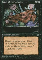 Feast of the Unicorn [Alternate Art] Magic Homelands Prices