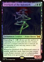 Overlord of the Balemurk [Foil] #113 Magic Duskmourn: House of Horror Prices