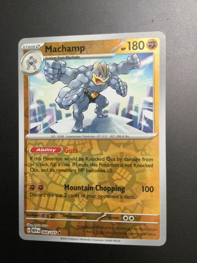 Machamp [Reverse Holo] #68 photo