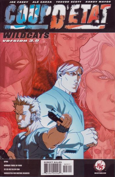 Coup D'Etat: Wildcats Version 3.0 [Garza] #3 (2004) Comic Books Coup D'etat