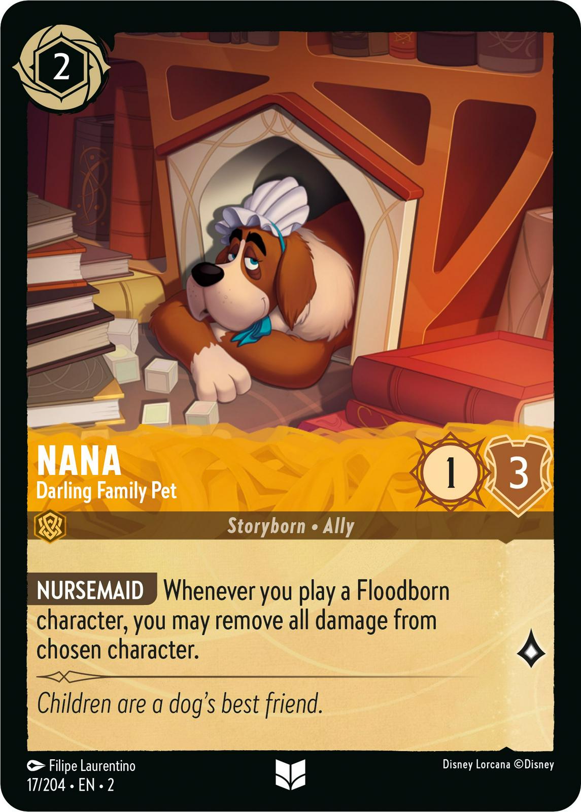 Nana - Darling Family Pet #17 Lorcana Rise of the Floodborn