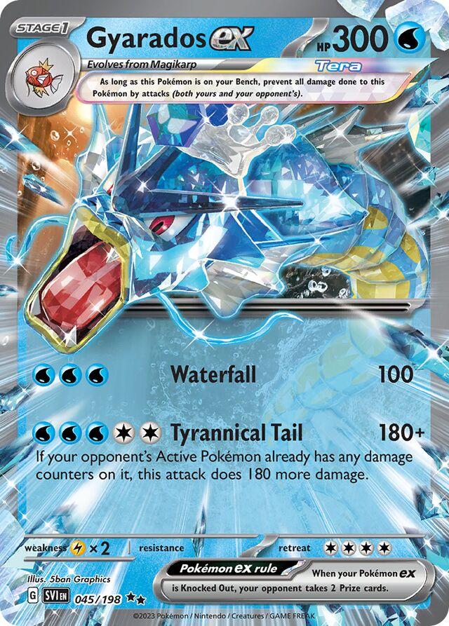 Gyarados ex #45 Pokemon Scarlet & Violet