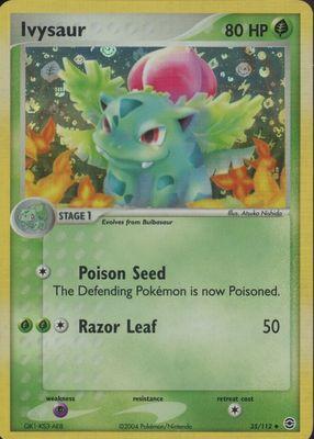 Ivysaur [Reverse Holo] #35 Pokemon Fire Red & Leaf Green