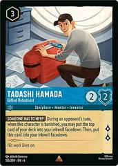 Tadashi Hamada - Gifted Roboticist #155 Lorcana Azurite Sea Prices