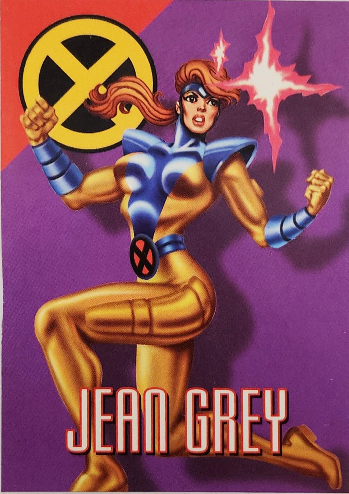 Jean Grey #32 Marvel 1996 Fleer Vision