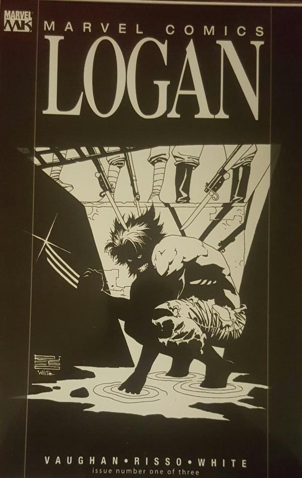 Logan [Black White] #1 (2008) Comic Books Marvel Comics Logan