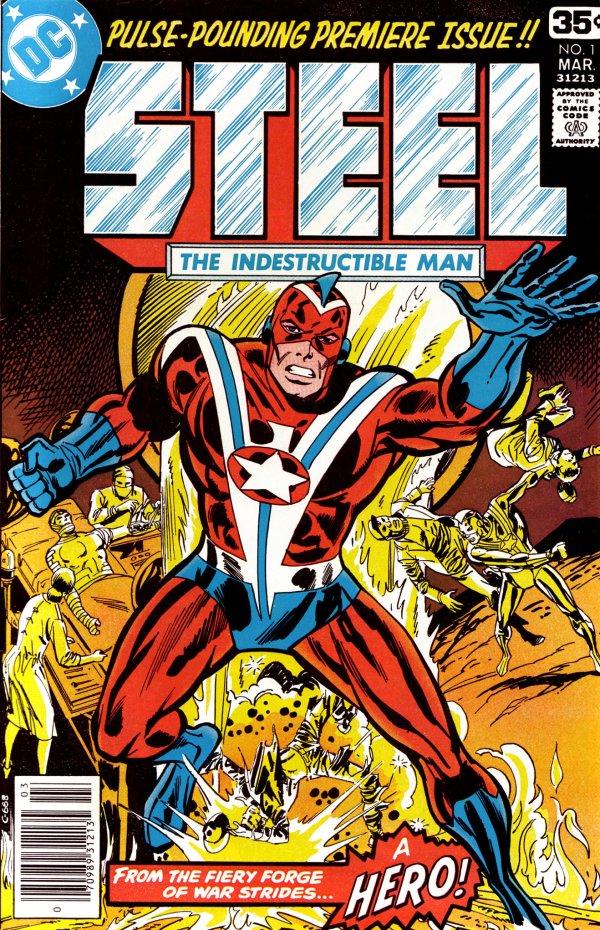 Steel, the Indestructible Man #1 (1978) Comic Books Steel, The Indestructible Man