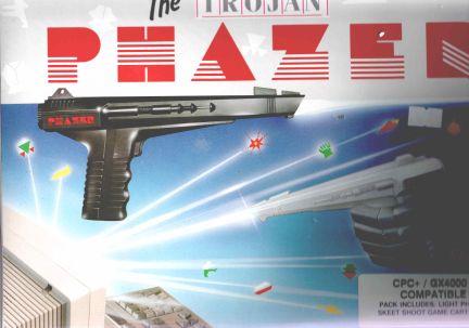 Trojan Light Phaser With Skeet Shoot PAL Amstrad GX4000