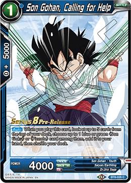 Son Gohan, Calling for Help BT8-028_PR Dragon Ball Super Malicious Machinations: Pre-Release Promos