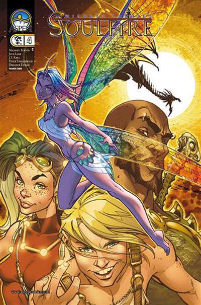 Michael Turner's Soulfire [C] #4 (2005) Comic Books Michael Turner's Soulfire