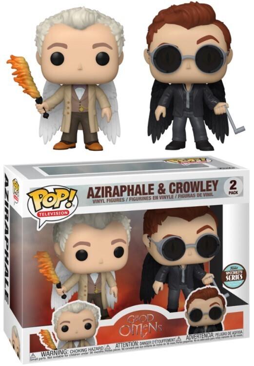 Aziraphale And Crowley 2 Pack Funko POP Television