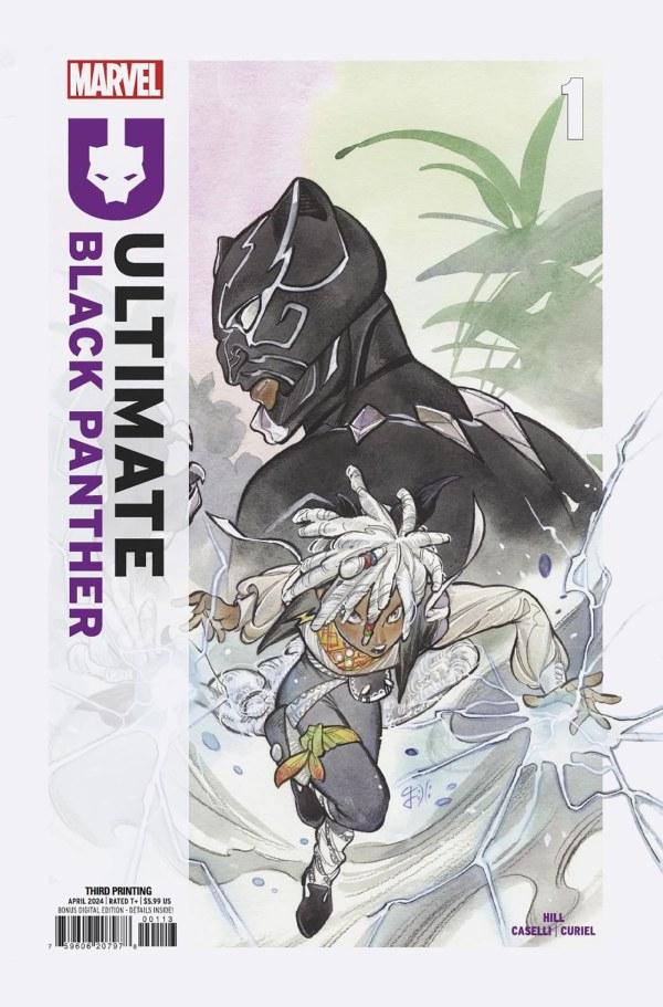 Ultimate Black Panther [3rd Print Momoko] #1 (2024) Comic Books Ultimate Black Panther